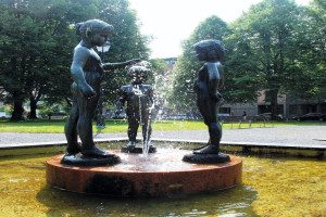 Dekorasjon (utsmykning) av Kirkeparken