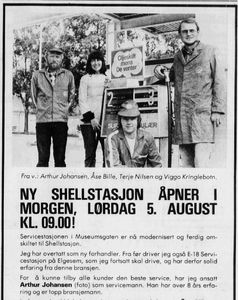 Museumsgaten Servicesenter - åpner ny Shell-stasjon