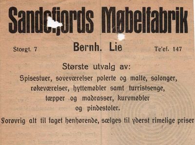 Sandefjords Møbelfabrik
