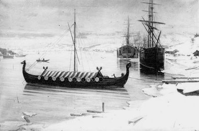 Gokstadskipkopien Viking
