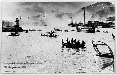 Viking i Bergen – før avreise til Amerika