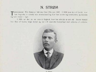 Tømmermester Nils Strøm