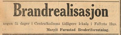 Margit Furustad Broderiforretning