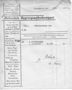 A/S Østlandets Bygningartikkelkompani