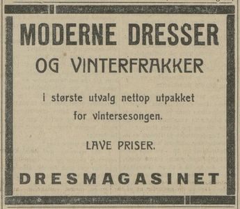 Dresmagasinet - Lahns klesbutikk