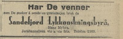 Hans Myhra Frukt & Tobakk