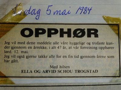 Ella og Arvid Schou Trogstad
