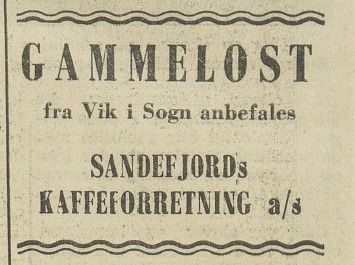 Sandefjords Kaffeforretning a/s