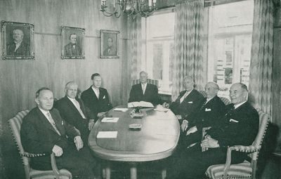 Sandar Sparebank - Styremøte 1960