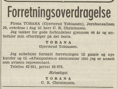 Tobana Frukt og Tobakk