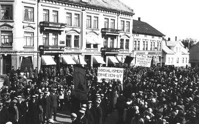 Markering 1. mai