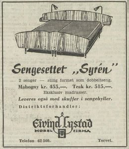 Eivind Lystad møbelfirma