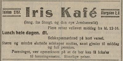 Iris Kafe 2.etasje