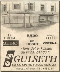Gulseth ur og optisk forretning A.S.