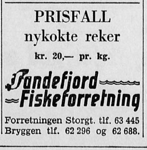 Sandefjord Fiskeforretning v/Ole Engebretsen