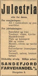 Sandefjord Farvehandel A/S