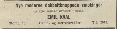 Emil Kval, Storgata 10b