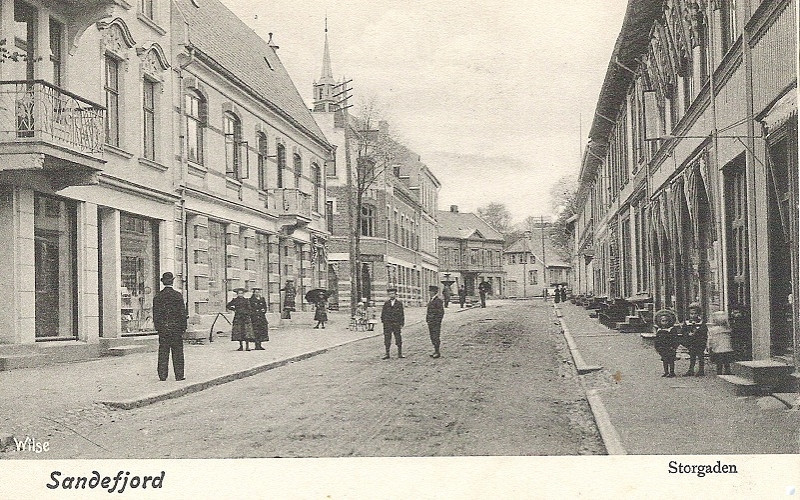 Storgata 12 Sandefjords Blad - oppført 1915/16