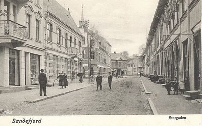 Storgata 12  Sandefjords Blad - oppført 1915/16
