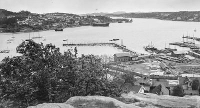 Mot indre havn og Framnes