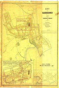 Sandefjord sentrum 1881