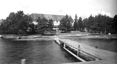 Hotel med brygge