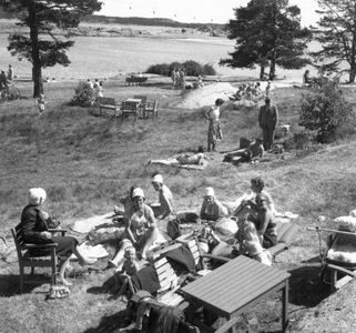 Badeliv på Granholmen