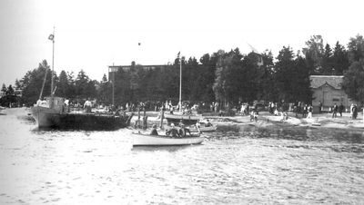 Hektisk sommerdag på Granholmen