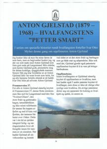 Hvalklo konstruert av Anton Gjelstad
