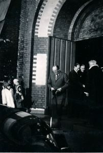 Kong Olav på besøk i Sandefjord i 1962