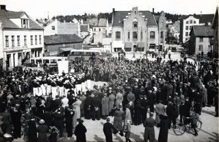 1. mai feiring på Aagaards Plass