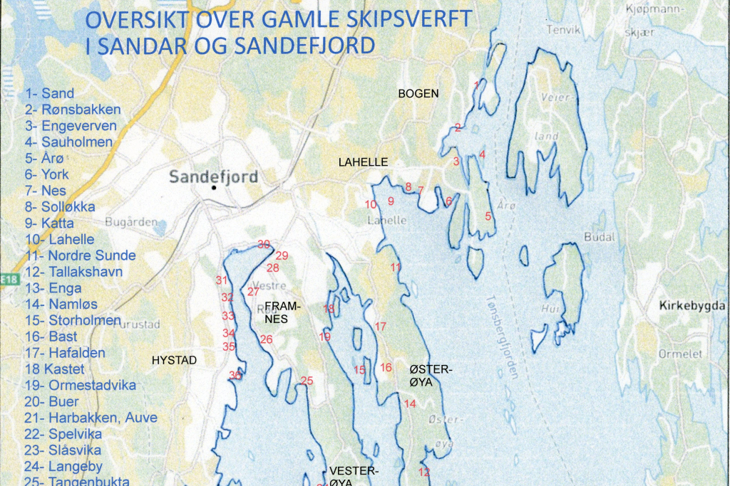 Skipsverft i Sandefjord