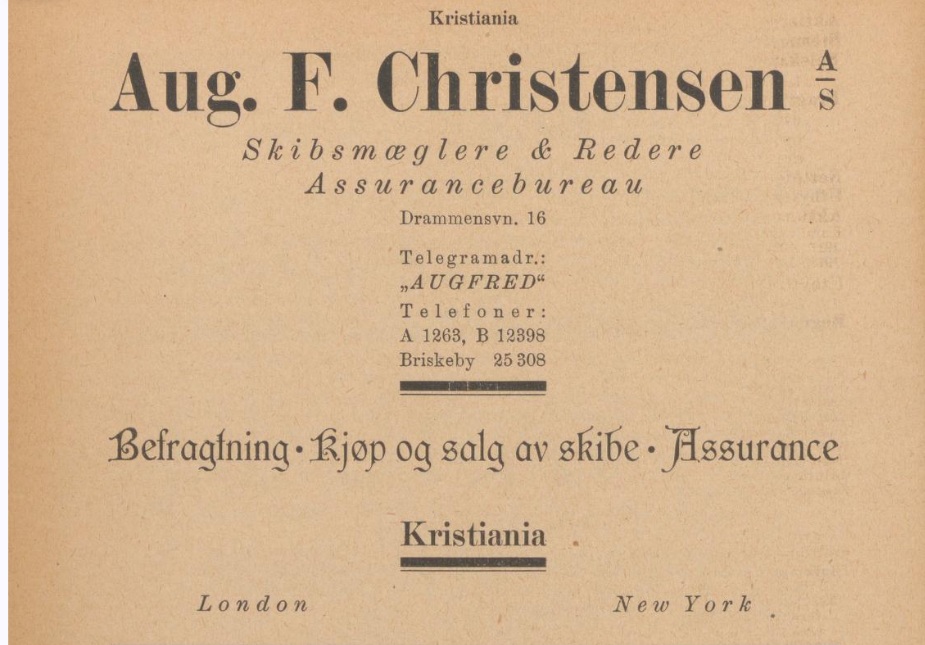 August F. Christensen