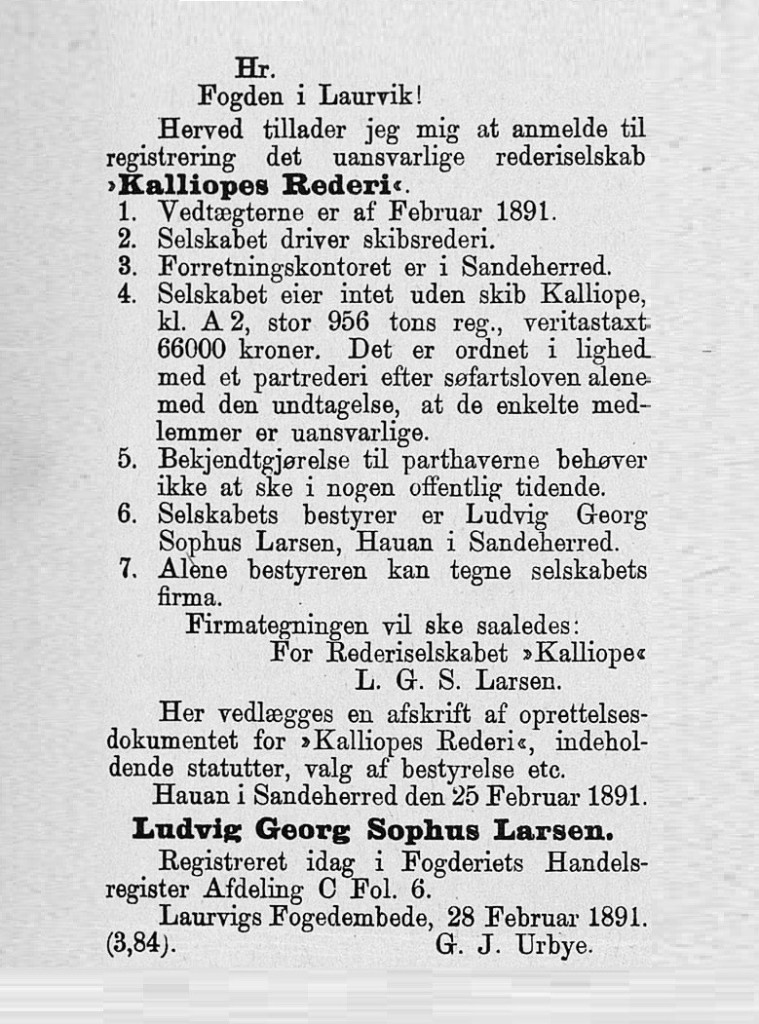 Kalliopes Rederi