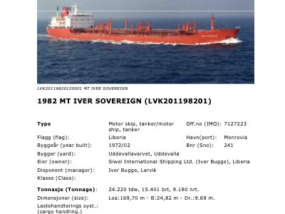 IVER SOVEREIGN