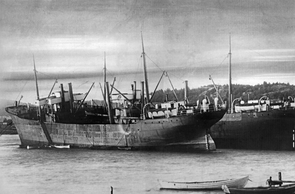 MS BALBOA. Bilde fra boken «På alle hav-Skipene i Anders Jahres rederi»