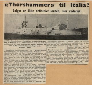 THORSHAMMER (I)