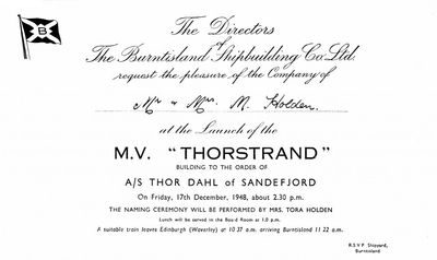 THORSTRAND (II)