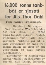 THORSHAVET (I)